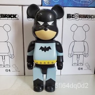 MHbearbrick Violent Bear Bearbrick Batman Trend Figurine Doll Garage Kits Model Furnishing Articles400%