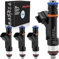 4pcs Fuel Injector 12 Holes Compatible with Maz-da 3 2.0L 2.3L Maz-da 5 2.3L Maz-da 6 2.3L MX-5 Miat