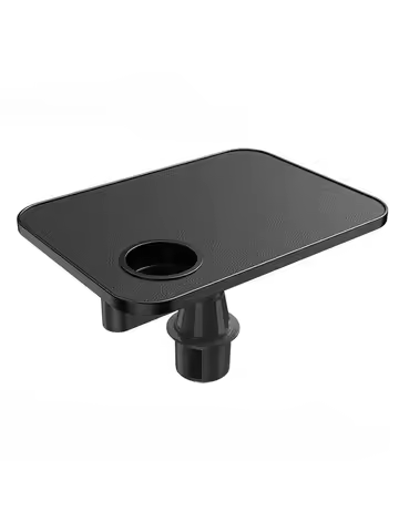 Car Tray& Car Desk for Laptop,Dual 360 Anti Slip Leather Surface, Food Tray,Cup Holder Table For Tes