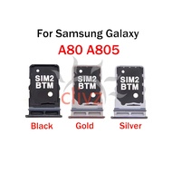 For Samsung Galaxy A80 A805 Sim Card Tray SD Slot Adapter Replacement Part