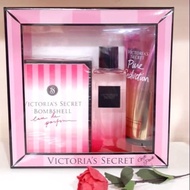 Victoria's Secret 3 in 1 set ( Bombshell perfume + pure seduction + fragrance mist