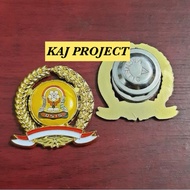 OSIS Padi Cotton Flag Pin OSIS SMP Logo Brooch Pin OSIS Badge Brass gold plated PREMIUM quality