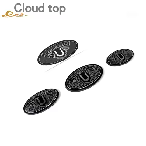 4pcs For Land Rover Defender 90/110/130 Urban badge, L663 front grille sticker, tailgate emblem, sid