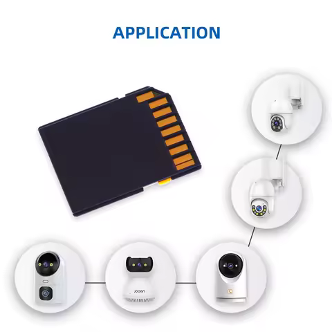 Flash Card Video Record Memory Card 32GB 64GB Microsd SD Cards For IP Camera Wifi Camera Home Securi