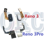 Finger print Fingerprint sensor power button Connector flex cable For oppo Reno 3 Pro