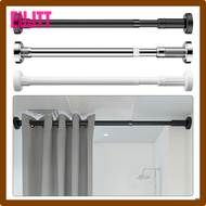 EUJTT 35-80cm Adjustable Stainless Steel Clothes Drying Rack No-Drill Telescopic Pole Curtain Rod for Balcony Bathroom HTRTR
