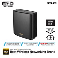 ASUS ZenWiFi AX Whole-Home Tri-Band Mesh WiFi 6 System (XT8) - 1 Pack