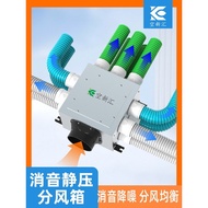 New Air System Static Pressure Sub-Bellows One Point Four Six Eighty Muffler Sub-Box Branch Device N