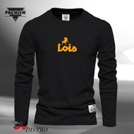 Cool Long Sleeve T-shirt Lo Is Text Gold Long Sleeve T-shirt / Latest Long Sleeve Distro T-shirt 202