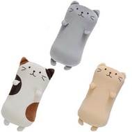 日本 FukuFuku Nyanko 貓咪抱枕 辦公室靠墊 枕頭 咕𠱸