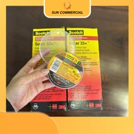 VINYL 3M SCOTCH SUPER 33+ ELECTRICAL TAPE, 3/4 IN X 66 FT (19 MM X 20,1 M)