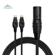 Headset Balanced Cable 4-PIN XLR Audio Replacement for  HD600 HD650 HD660s HD580 Headphone Upgrade C