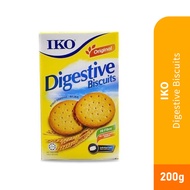 IKO Digestive Biscuit 200g for High Fibre Biscuit, Diet Biscuits, Biskut Digestive HTM Pharmacy