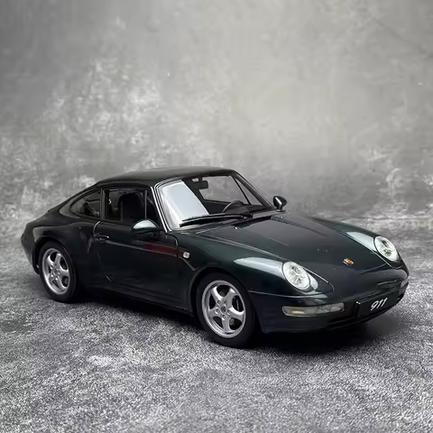 AUTOart diecast model 1/18 911 Carrera 1995 car model static display holiday gift collection