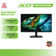 ACER EK241Y P6BMIX 23.8" FHD IPS MONITOR 144Hz BLACK