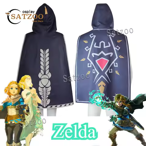 Halloween Secondary Cosplay Anime Game Costumes Legend of Zelda Kingdom Tears Cos Clothes Link Princ