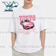 ✅Stok Bersedia COD (Dalam stok tempatan) T-shirt Lelaki Corak Menarik Bergaya Streetwear Selesa Paka