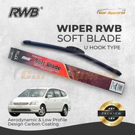 Wiper RWB Soft Stream RN1 2000-2003 / Windshield Stream RN1 Soft RWB