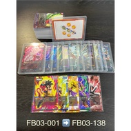 Bandai Dragon Ball Super Card Game Fusion World FB03 card FB03-001 to FB03-138