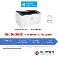 HP Laser 107a / 107w Printer / 108a / 108w Printer