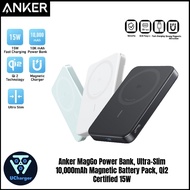 Anker MagGo Power Bank, Ultra-Slim 10,000mAh Magnetic Battery Pack, Qi2 Certified 15W Ultra-Fast Mag