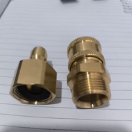 Quick Connect Release H&L QL-2500 M22-15 male and female M22