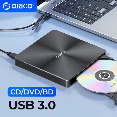 ORICO External Disk Recorder Reader Burner for 5" CD R/RW ROM DVD RAM DL BD Player Recorder Optical 