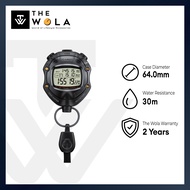 Casio Mens Digital HS-80TW-1 Black Strap Stopwatch (watch for man / jam tangan lelaki / casio watch
