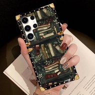 1ชิ้น เคสโทรศัพท์รูปแบบชั้นหนังสือ รูปสี่เหลี่ยมผืนผ้า เข้ากันได้กับ Apple iPhone 16 Pro Max/15 Plus