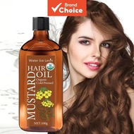 Mustard Oil - Oil for Skin and Hair Care, Cold-pressed Oil Body Massage, , Natural Oil from Mustard 