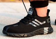 MEIXU Fashion Sneakers Sports Shoes Safety Shoes Safety Boots Men Safety Shoes Braided wear-resistan