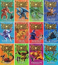 Beast Quest 1-2 box set 12 booksEnglish chapters bridge book for children
