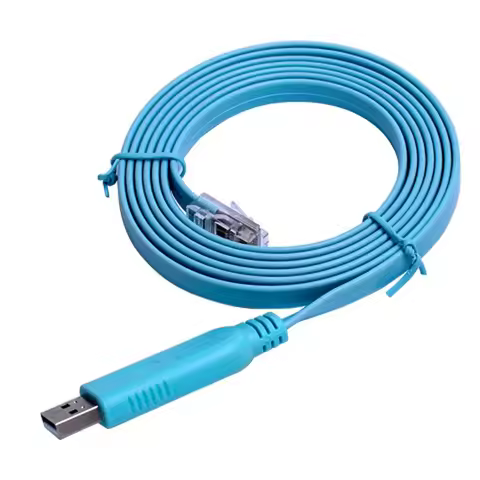6FT length Network Routers USB RS232 RJ45 Console Cable For Cisco Router ftdi ft232 chipset