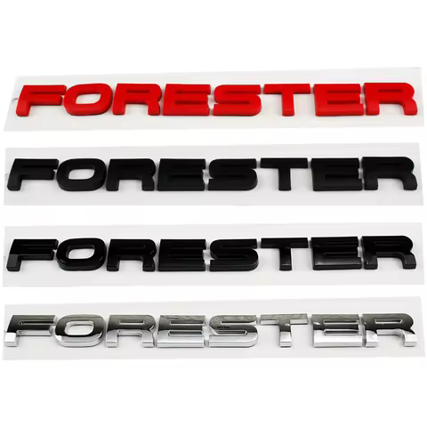 FORESTER Letter Badge Car Stickers for Subaru FORESTER Modified Accessories Forester Rear Trunk Logo