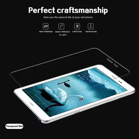 Ultra-thin Tempered Glass Film For Huawei Mediapad/Mediapab T1 Lite S8-701U/W T1-821W/823L 8.0" Tabl