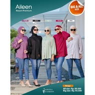 Ghiina Fashion Aileen Blouse Plain Top Busui Friendly Balloon Sleeve Ejamas Hijab Store