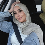 新品现货人造丝头巾褶皱纯色围巾 中东时尚休闲毛须边透气披肩Rayon Turban Pleated Solid Color Scarf Middle Eastern Time20251030