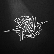 MV Agusta Agusta Agusta Augusta Motorcycle Sticker Scratch Blocking Waterproof Reflective Sticker