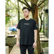 Fred Perry Double Brand Graphic Tee Black Original Fred Perry Authentic T-Shirt/