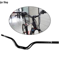 ijer Shop Baoblaze MTB Bicycle Riser Handlebar Mountain, Road, Down Hill Bikes 31.8mm Stems High Rise Handle Bar Rise 90mm