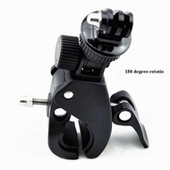 Gopro Accessories Bike Bicycle/Motorcycle Handlebar Handle Bar Camera Mount+Tripod Adapter For Gopro