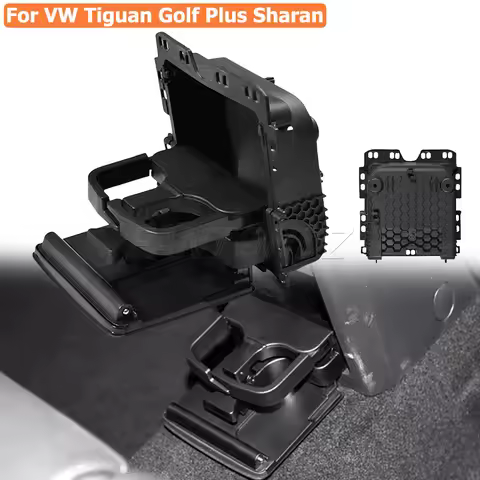 7N0862533 Center Console Armrest Rear Cup Drink Holder For Golf Plus 2012-2014 For Sharan 2011-2017 