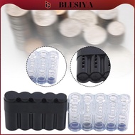 blesiya Coin Sorter Organizer with Lid Plastic Coin Holder Storage Box for Euro Coins Collection and