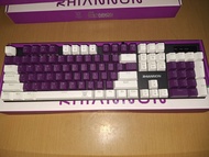 คีย์บอร์ดเกมมิ่ง (มาโคร) NUBWO X62 Rhiannon MECHANICAL MINI RGB GAMING KEYBORD  BLUE SWITCH