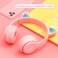 Lovely Pink Cat Headset, bluetooth Headset With mic _ thegioiphukienmirai
