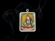 白度母高卡唐卡吊墜