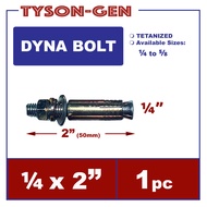 Dyna Bolt 1/4" to 5/8" - Expansion Bolt sold per pc