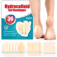 36PCS Hydrocolloid Blister Bandages – Blister Bandages for Feet, Blister Prevention & Recovery – Wat