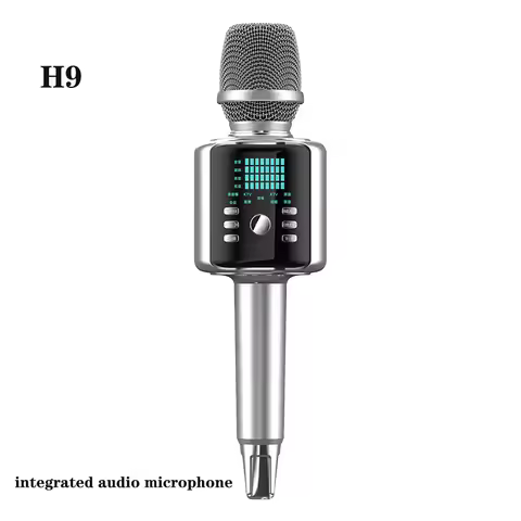 H9 microphone speaker microphone integrated audio mixer with microphone the sound card sings ktv liv