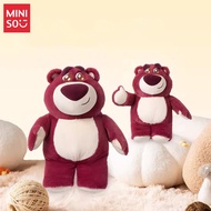 Ready Stock = MINISO MINISO MINISO Disney Strawberry Bear Plush Doll Toy Doll Gift Doll Pillow Strawberry Fragrance